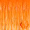 3 Pack Macaron Orange Foil Fringe Curtain Backdrop, 3.28Ft x 8.2Ft Metallic Tinsel Foil Fringe Streamer Curtains for Photo Booth, Christmas Day, Thanksgiving, Wedding, New Year Party Decorations view 1