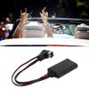 Car Bluetooth Adapter, Black ABS Bluetooth AUX Adapter Car Audio Stereo Module Stereo Jack Adapter Replacement Bluetooth Adapter Fit for Pioneer IP-BUS Input view 3