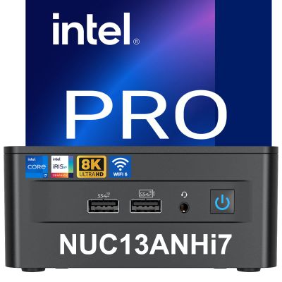 2023 Intel NUC 13 Pro,Arena Canyon NUC13ANHi7 Mini PC (Core i7-1360P Processor, Iris Xe Graphics, 32GB RAM & 2TB NVMe SSD) 12C/16T/18MB Cache,Up to 5.0 GHz Turbo, Support 8K/WiFi6E/BT5.3,Win11 Pro