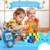 BluKaSa 64GB MP3 Player for Kids, Kids MP3 Player with Bluetooth, Front Speaker, Games, Recorder, Ear Lights, Alarm, Music Player Expandable Up to 128GB(Earbud, Aux Cable, Lanyard Included) view 4