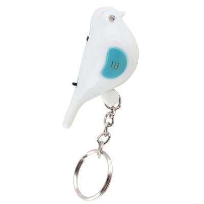 Car Key Finder Locator with Sound, clap Finder Key Finder Keychain Sound Control clap Key Finder Keyring Whistle Key Finder Whistle Key Holder for Key Finding Lost Prevent (White)