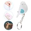 Car Key Finder Locator with Sound, clap Finder Key Finder Keychain Sound Control clap Key Finder Keyring Whistle Key Finder Whistle Key Holder for Key Finding Lost Prevent (White) view 4