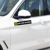 Dash Camera Recording in Car Sticker 5x1 Inches in Car Camera Recording Sign Labels Cam On Board Video for Car Window Bumper Safety 4 PCS (Black) view 3