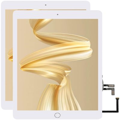 for iPad 5 5th Gen Screen Replacement A1822 A1823 2017 2 Pack Digitizer 9.7 Inch, for iPad 5th Generation Touch Glass with Home Button (White)