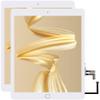 for iPad 5 5th Gen Screen Replacement A1822 A1823 2017 2 Pack Digitizer 9.7 Inch, for iPad 5th Generation Touch Glass with Home Button (White) view 1