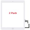for iPad 5 5th Gen Screen Replacement A1822 A1823 2017 2 Pack Digitizer 9.7 Inch, for iPad 5th Generation Touch Glass with Home Button (White) view 3