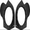 5 1/4" Front Door Speaker Adapter Spacer Rings Fits 2001-2007 Sequoia And 2000-2006 Tundra Double Cab- SAK098_475-1 Pair view 1