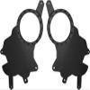 5 1/4" Front Door Speaker Adapter Spacer Rings Fits 1994-1998 Toyota Supra - SAK117_475-1 Pair view 1