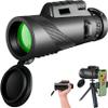 ZleoLeap 50x60 Monocular Telescope for Adults with Smartphone Holder & Tripod, BAK-4 Prism and FMC Lens High Power Monoculars for Bird Watching Wildlife Hunting Hiking view 1