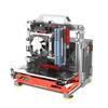 ATX Computer Case PC Test Bench Vertical Overclocking Open Aluminum Frame Chassis Rack DIY Computer Motherboard Case Rack Creative Personality Open PC Case Support Liquid Cooling view 1