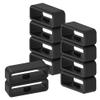 10 Pack Watch Band Holder Compatible with Garmin Instinct/Instinct 2/Vivoactive 4/Fenix 7/Fenix 6/Fenix 5 Band Keeper, 22mm Silicone Replacement Watch Band Clasp Clip Keeper Ring Loop Fastener (22mm) view 1