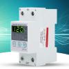 Smart Breaker, 120V AC Adjustable Low Voltage Cutoff Protector Adjustable Over and Under Voltage Protector Voltage Current Stabilizer Voltmeter Automatic Reset Switch (40A) view 4