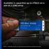Western Digital 2TB WD Blue SN580 NVMe Internal Solid State Drive SSD - Gen4 x4 PCIe 16Gb/s, M.2 2280, Up to 4,150 MB/s - WDS200T3B0E view 3