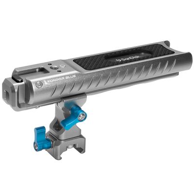 KONDOR BLUE | PRO-Blade SSD Handle Compatible with USB-C Recording | USB C Protection, Multiple mounting Points, & Ergonomic Design with Read/Write functionality | Gray