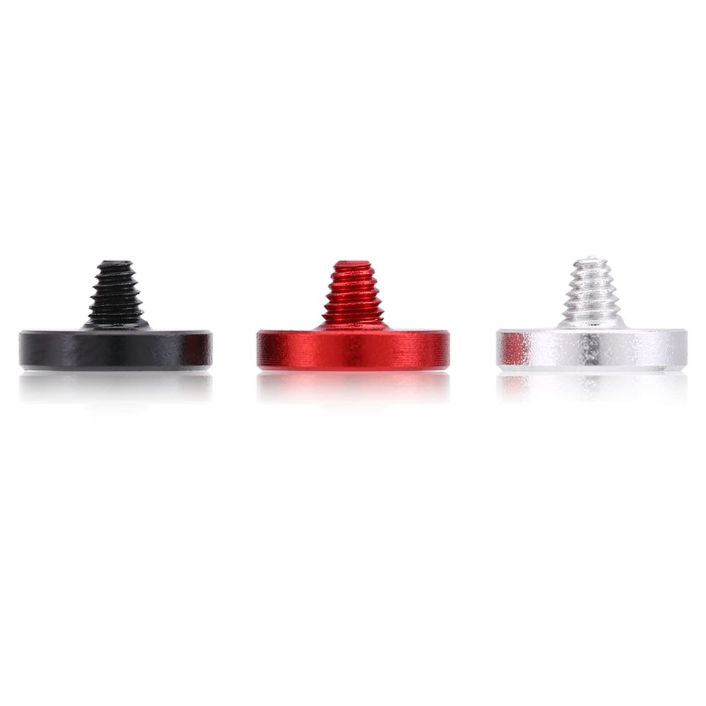 Tangxi Camera Shutter Buttons, 3pcs Universal Aluminum Alloy Camera Shutter Release Buttons with Concave for for for