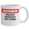 Prima donna gifts, Gift for opera fans, Opera Singer Mug, Choir Mug, Choir Gift, Choir Singer Gift view 2
