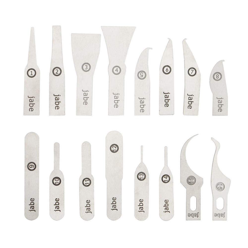 16Pcs IC Chip Repair Thin Cutter Blade Tool CPU Remover for iPhone Processors