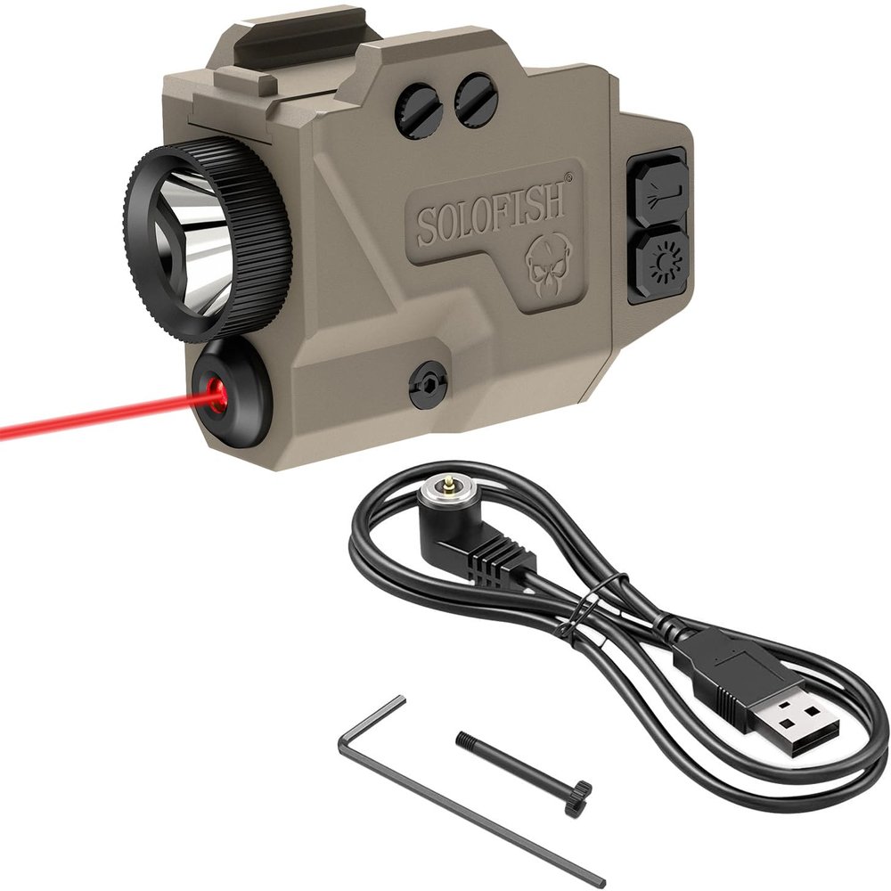 SOLOFISH 800lm Flashlight, Bundle with Magnetic Cable