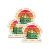 314PI (3pcs) I'm Fine Dumpster Fire Sticker, Water Assistant Die Cut Sticker for Laptop Phone Water Bottle Mental Health Awareness (Size 2'') view 2