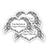 314PI You Had Me at Trigger Warning Sticker - Funny Smut, Bookish Water Assistant for Laptop, Phone, Water Bottle - Gift for Boy, Adult, Girl, Reading (Size 4") view 2