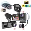 3 Channel Dash Cam for Car Camera Video Recorder Dashcam DVRs Black Box Dual Lens DVR with Rear View Camera 24H Parking Monitor view 3