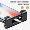 ZYAURA F Telescopic Car Rear Pillow Phone Holder Car Stand Seat Back Headrest Mounting Bracket for Phone Tablet 4.7-12.9 Inch Y (Color : Black) view 4