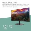 AOC 24B2H2 24 Frameless IPS Monitor, FHD 1920x1080, 100Hz, 106% sRGB, for Home and Office, HDMI x2, Low Blue Mode, VESA Compatible, Black view 3