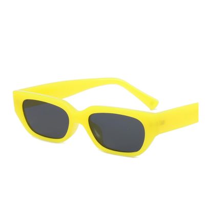 Square Outdoor Small Frame Sunglasses Fashion Men And Women Vacation Sports UV400 Sunglasses Gift (Color : E, Size : 1)