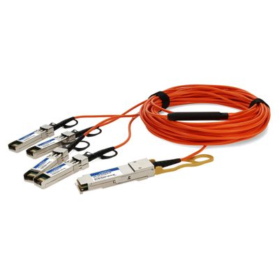 18.5M LC M/M AQUA OM4 FIBER PATCH CBL