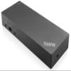 Lenovo ThinkPad Hybrid USB-C Dock 03X7469, Wired, USB 3.2 Gen 2, FRU03X7469, 1037346 (03X7469, Wired, USB 3.2 Gen 2 (3.1 Gen 2) Type-C, 3.5 mm, 10,100,1000 Mbit/s, Black) view 1