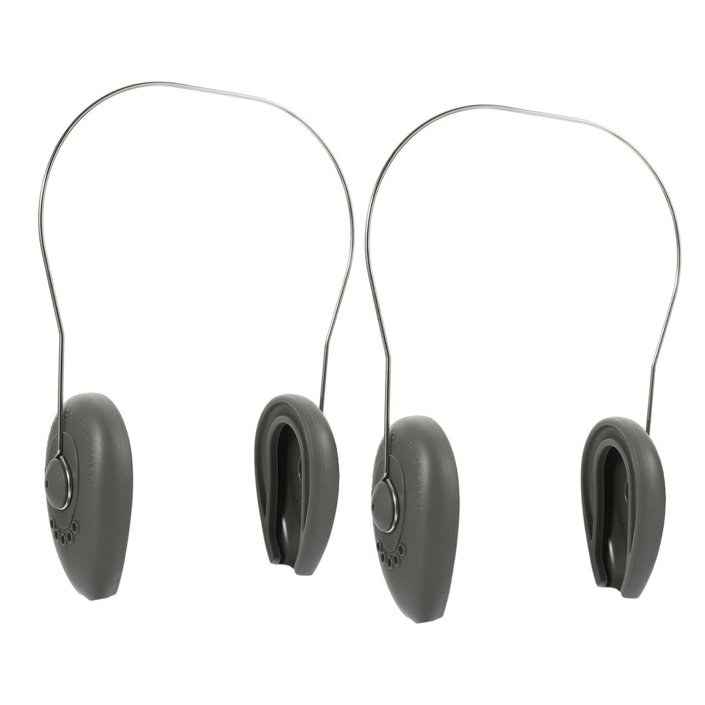 2pcs Rubber Ear Covers with Lanyard for Salon Hair Dyeing