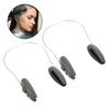 2pcs Rubber Ear Covers with Lanyard for Salon Hair Dyeing view 3