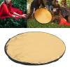 5 in 1 Photography Reflector Collapsible Light Reflector with Carrying Case, Portable Round Multi Disc Lighting Reflector for Studio Photography, Translucent Silver Gold White Black (110cm) view 3