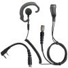 PRYME Responder Series Lapel Mic w/Soft Ear Hook Earphone (Quick Disconnect Lapel Mic) view 1