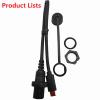 MOOKEENONE Car Dash Panel Converter Extension Extender Cable, USB 3.1 Type-C C Male to Female Flush Mount Cable, 1 Feet 30 cm view 4