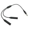 Pdflie 7.1 7.0 mm Extension Cable GA Headphone Adapter for David Clarks Bose Helicopter Aircraft General Aviation Military Headset(NATO US Plug) view 1