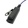 Pdflie K1 Surveillance Headset with PTT Mic Security Acoustic Tube Earpiece for Baofeng UV-5R UV-82 UV-82HP BF-888S BF-F8HP AR-152 Arcshell Retevis RT21 RT22 RT27 RT68 RT7 H-777 Kenwood 2-Pin Radios view 3