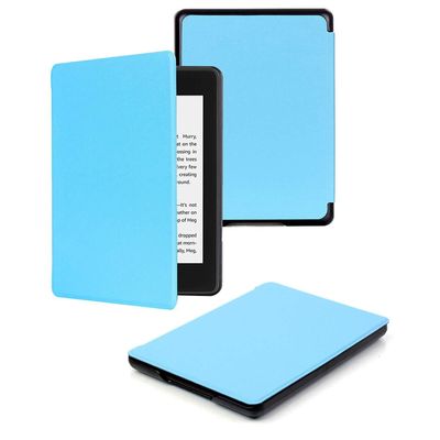 Cover for Amazon Kindle Paperwhite 4-2018 Released 10th Generation, Light Thin PU Leather 6" Case with Smart Auto Sleep/Wake