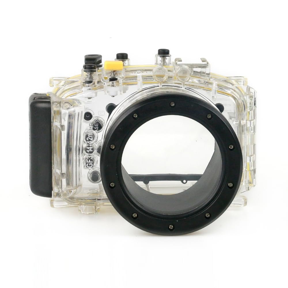 Seafrogs for Panasonic GF3 14-42MM 40M/130ft Waterproof Underwater Housing Case