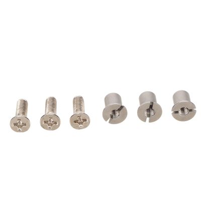 Screw Set, Finely Crafted Metal Screw Set Stainless Steel Universal Easy Installation Replacement 3 Pieces