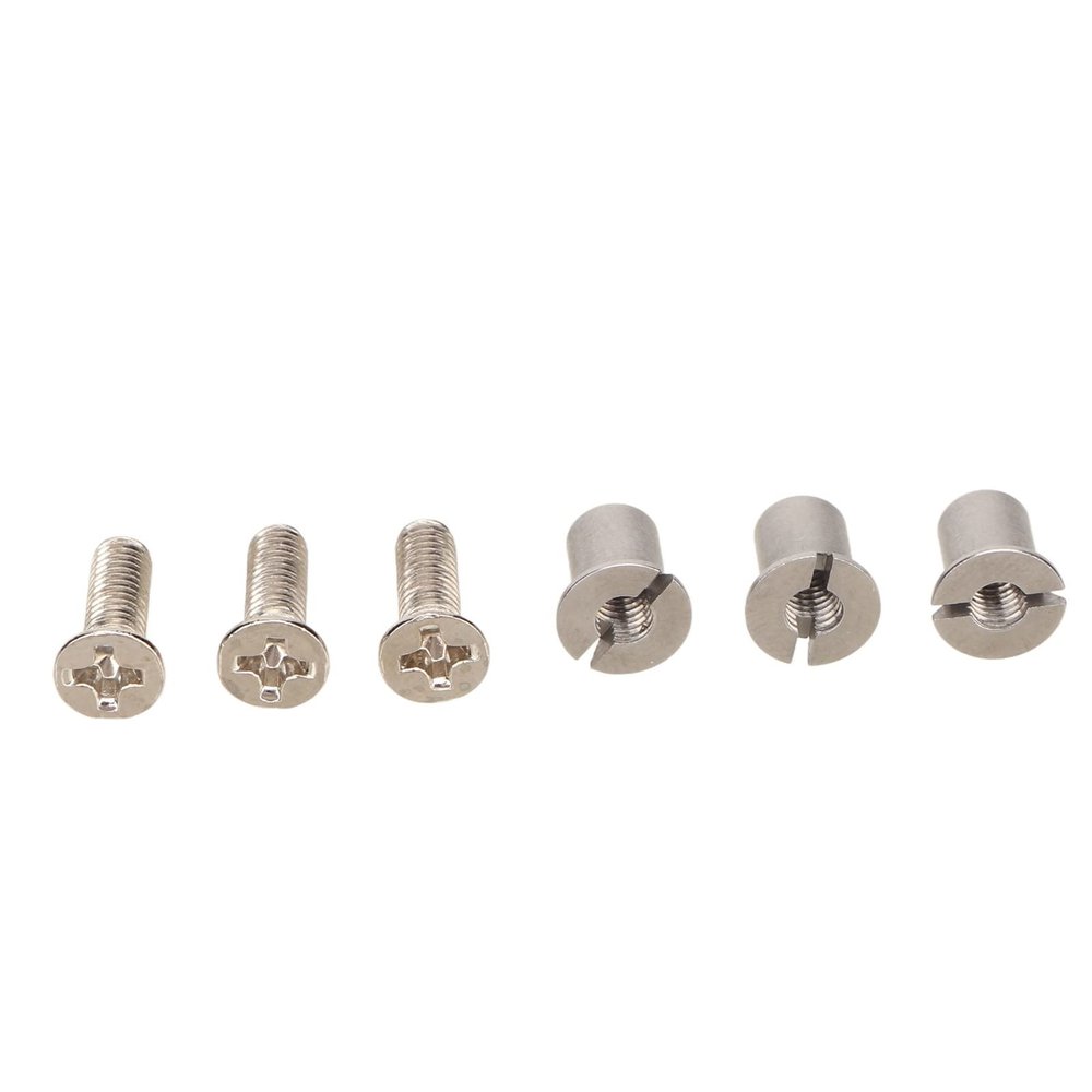 Screw Set, Finely Crafted Metal Screw Set Stainless Steel Universal Easy Installation Replacement 3 Pieces