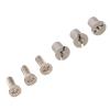 Screw Set, Finely Crafted Metal Screw Set Stainless Steel Universal Easy Installation Replacement 3 Pieces view 2