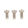 Screw Set, Finely Crafted Metal Screw Set Stainless Steel Universal Easy Installation Replacement 3 Pieces view 4