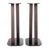 EXIMUS One Pair Fixed Height Universal Speaker Floor Stands - Espresso - 600 Series view 4