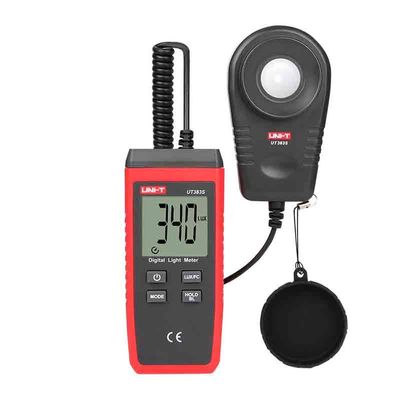 UNI-T UT383S Digital Light Meter Lux/FC Meters Luminometer Photometer 200,000 Lux Luminometer Photometer Measure Tester