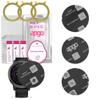apgo 3x MATTE Hybrid protective glass compatible with Garmin Vivoactive 3, flexible nano glass, great replacement for tempered glass, scratch-resistant, full glue view 1