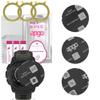 apgo 3x MATTE Hybrid protective glass compatible with Garmin Instinct, flexible nano glass, great replacement for tempered glass, scratch-resistant, full glue view 1
