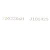 Boat Blank Chartplotter Panel 7202306H | 619FS Gunmetal Grey view 4