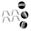 Healifty 8pcs Silicone Eyeglass Nose Pads Comfortable - Cushions for Glasses Sunglasses Material Suitable for Various Frames Transparent Design view 4