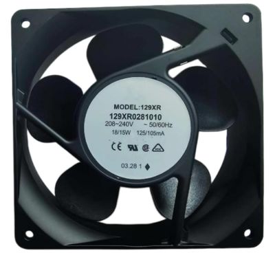 129XR0281010 208/240V 125/105mA 18/15W 120X120X38MM Cooling Fan